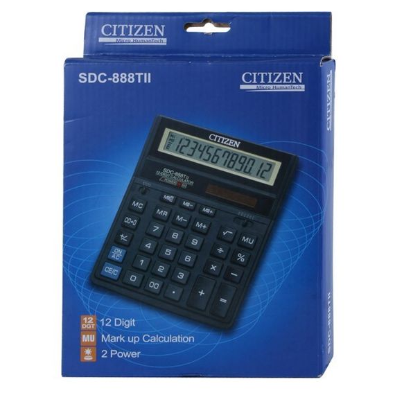 Калькулятор CITIZEN SDC-888 | Зображення 1