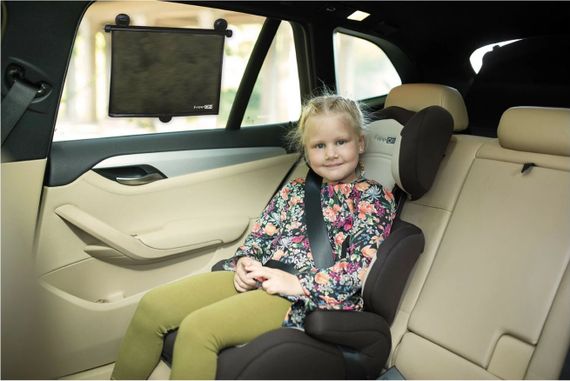 Шторка сонцезахисна в автомобіль FreeON 41×50 см, black | Зображення 1