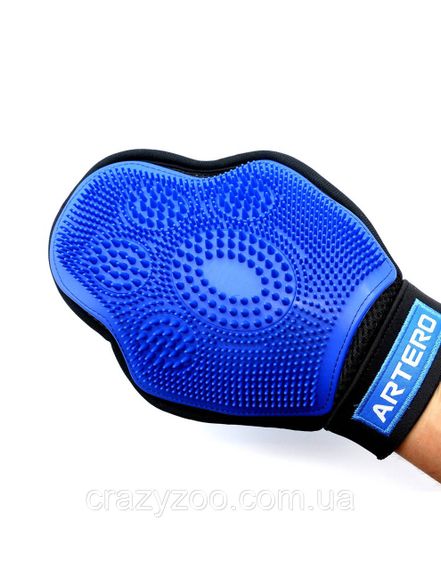 Рукавичка для собак Artero Kira Grooming Mitt двостороння 18x15 см P337 | Зображення 4