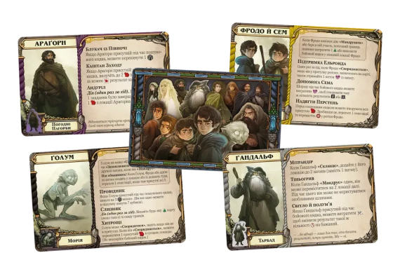 Настольная игра Властелин Колец. Судьба братства (The Lord of the Rings: Fate of the Fellowship) укр. | Зображення 3