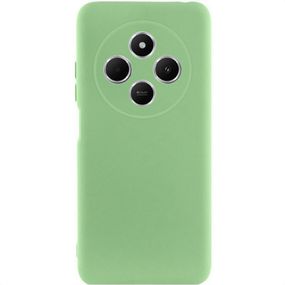 Чохол TPU GETMAN Liquid Silk Full Camera для Xiaomi Redmi 14C / Poco C75 Зелений / Pistachio