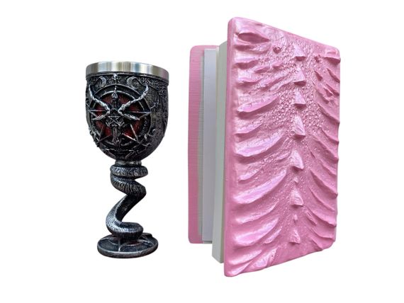 Подарунковий набір Келих 3D Бафомет і Блокнот 3D «Дракон Єдинорога» | Зображення 1