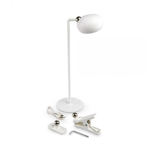 LED лампа настiльна з акумулятором VIDEX VLE-TF18W 3W 3000-5500K Біла | Зображення 7