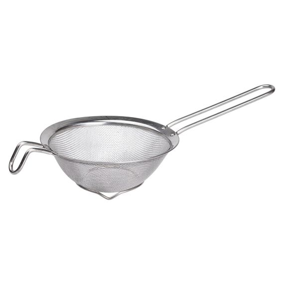 Друшляк-сито з ручкою 16 см дрібнокомірчаста сітка з нержавіючої сталі HP-19-1-16CM | Зображення 3