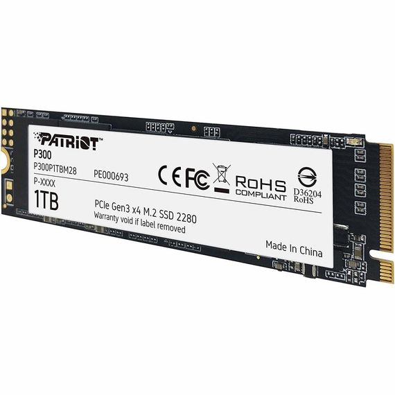 Накопичувач SSD M.2 2280 1TB Patriot (P300P1TBM28) | Зображення 2