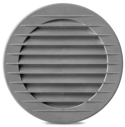 Вентиляційна решітка airRoxy AOzSs 120 120 мм сіра арт.02-151