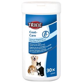 Вологі серветки, що очищають, Trixie Coat-Care для догляду за тваринами 30 шт