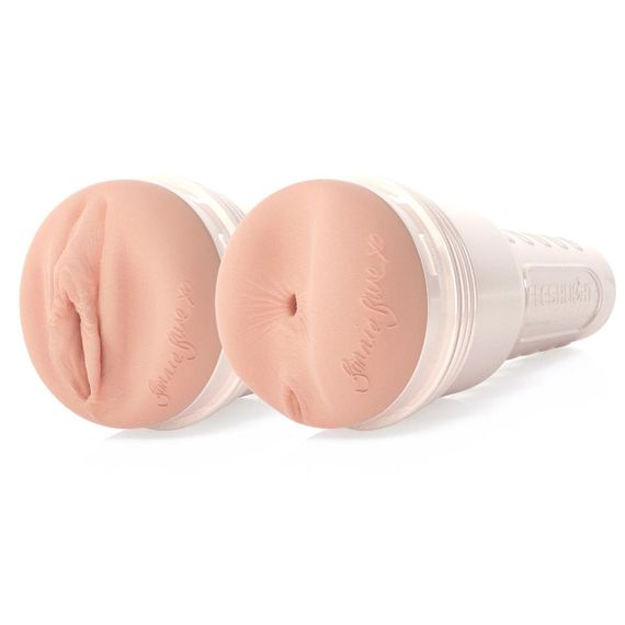 Мастурбатор Fleshlight Girls: Bonnie Blue Zero Miles, со слепка ануса, очень нежный Sex Aura | Зображення 4