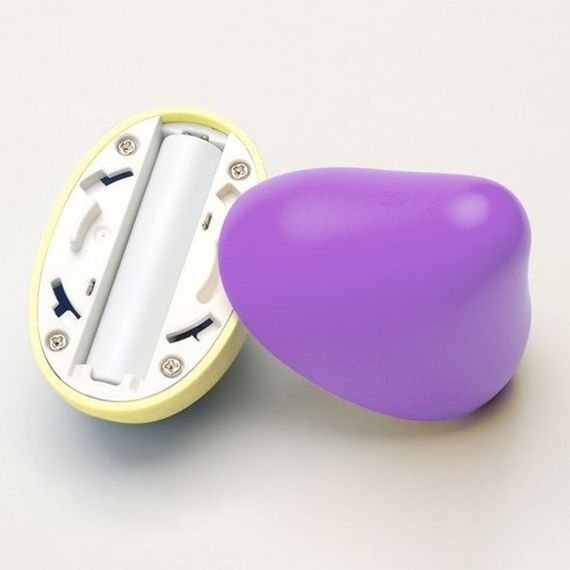 Вібратор для клітора Iroha Mini, фіолетово-жовтий Sex Aura | Зображення 2