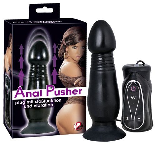 Анальна пробка Anal Pusher m.Vibr sexstyle