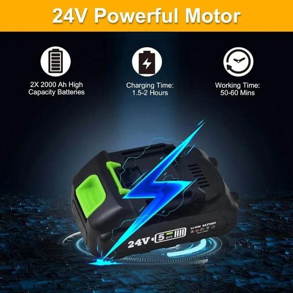 Акумуляторний тример-кущоріз 21V Потужний XPRO 21В (46377-_1145) | Зображення 8