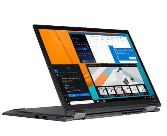 Ультрабук-трансформер Lenovo ThinkPad X13 Yoga G1 / 13.3" (1920x1080) IPS Touch / Intel Core i5-10210U (4 (8) ядра по 1.6 - 4.2 GHz) / 8 GB DDR4 / 500 GB SSD / Intel UHD Graphics / WebCam б/у | Зображення 1