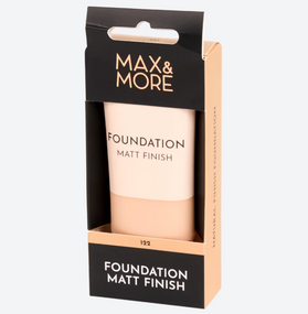Тональний крем matt finish Max & More 121, 30 ml