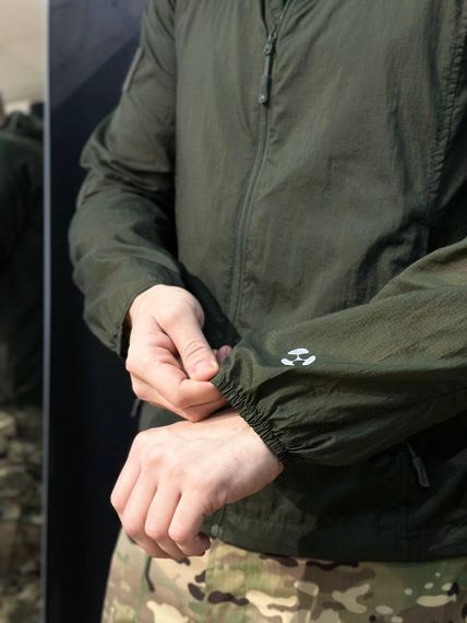 Ультра легка Тактична куртка олива Attam Магніт 🧲 | Зображення 1