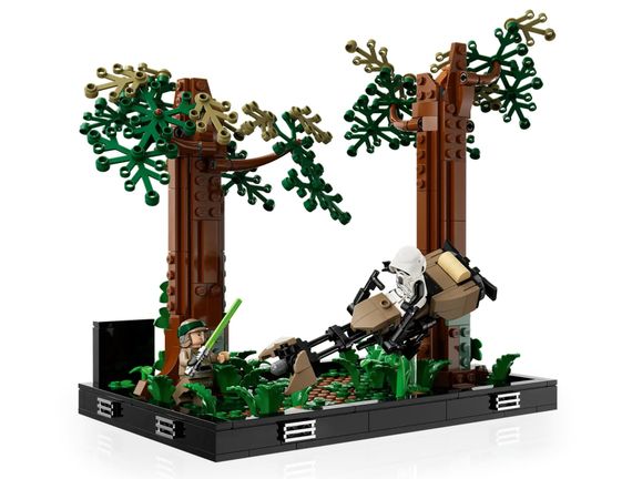 Конструктор LEGO Star Wars Діорама «Погоня на спідері на Ендорі» (75353) | Зображення 3