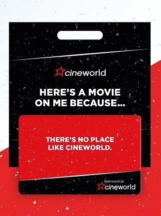 Cineworld Gift Card 10 GBP  - Cineworld Key  - UNITED KINGDOM