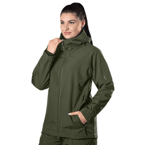 Жіноча куртка Stalker SoftShell Олива (7441), XS