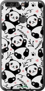 Чохол на Huawei Honor V9 / Honor 8 Pro Панди "4318u-1246-2448"