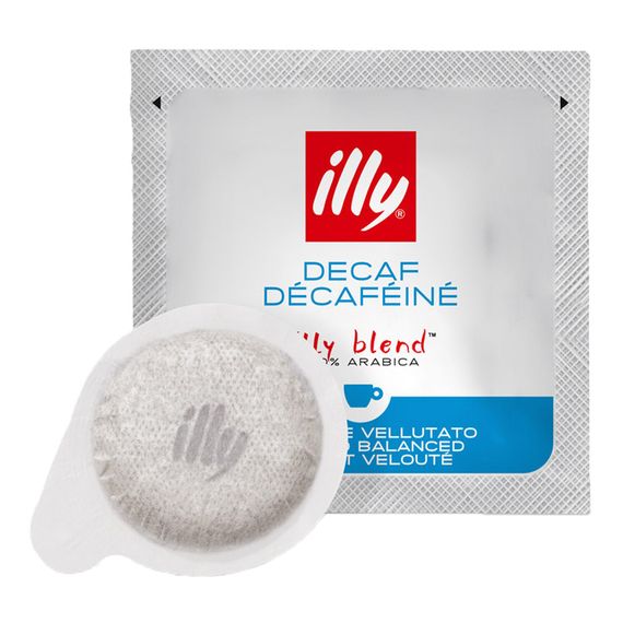 Кофе в чалдах монодозах illy Decaffeinato 100% Арабика 200шт Италия без кофеина | Зображення 1