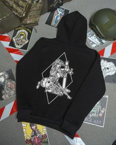 Худи CELEO на флисе  black  ВТ7912