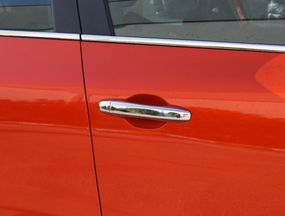 Накладки на ручки (2 шт., нерж) для Renault Clio V 2019↗ рр.