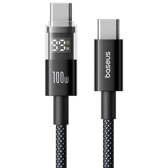 Дата кабель Baseus Display 2 Type-C to Type-C 100W (2m) (P10382702) Cosmic Black