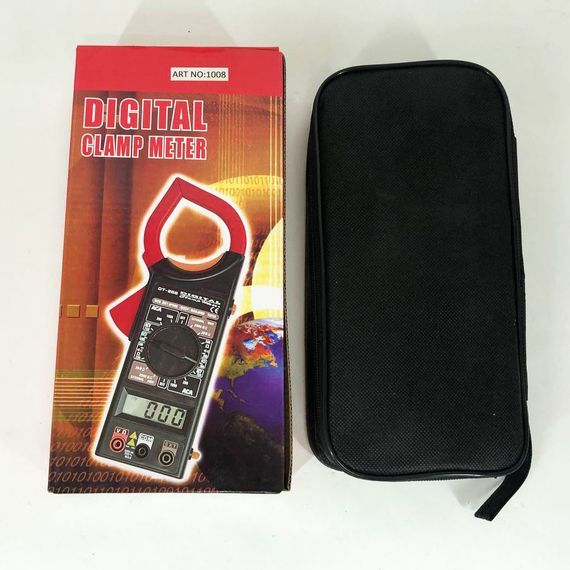 Цифровий Мультиметр DT 266C DIGITAL Токові кліщі мультитестер тестер, Тестер BQ-353 для електрика | Зображення 2