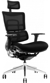 Кресло офисное GT RACER X-802 BLACK (W-21, B-41)