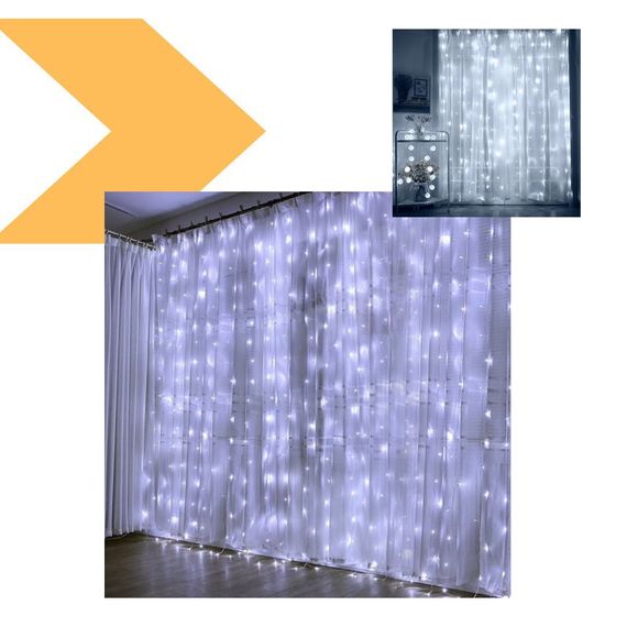 Гірлянда Водоспад Xmas 3м х 2м 360LED XPRO W-3 12PCSn (47637-7275_313) | Зображення 1