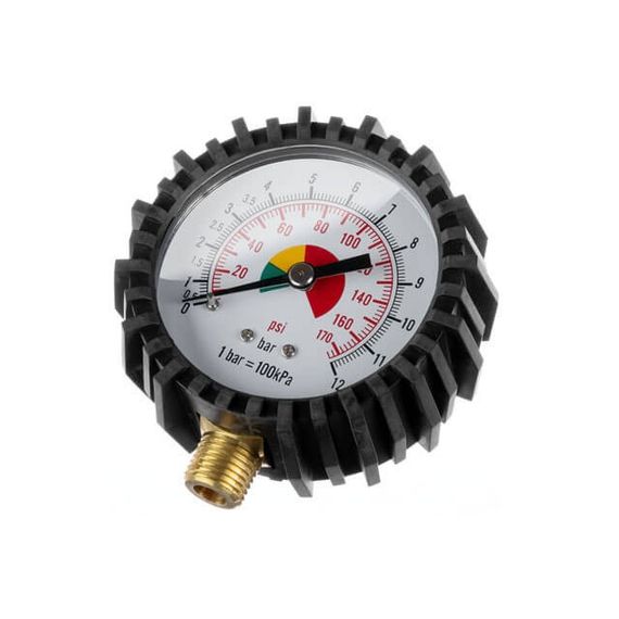 Манометр до пістолета для підкачування з гумовим покриттям INTERTOOL PT-05021 | Зображення 1