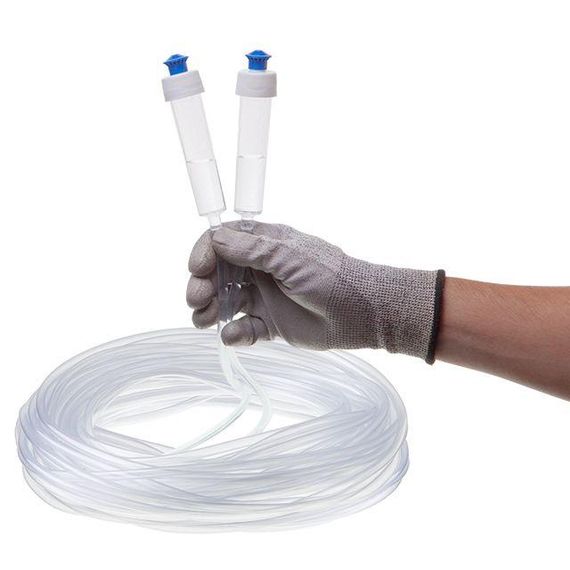 Рівень водяний зі шлангом 25 м INTERTOOL MT-1475 | Зображення 2