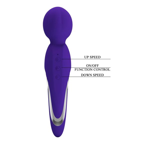 Вибромассажер Pretty Love - Fitzgerald USB Violet, BI-014622-3 Sex Aura | Зображення 9