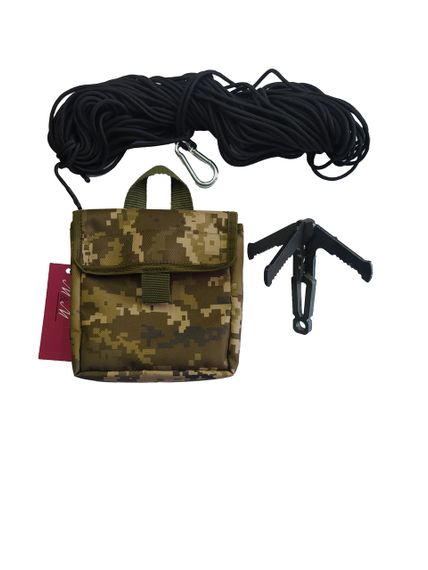 Гачок кішка з шнуром паракорд у підсумку М&М Вид 5 ММ-14 Піксель (213695) | Зображення 2