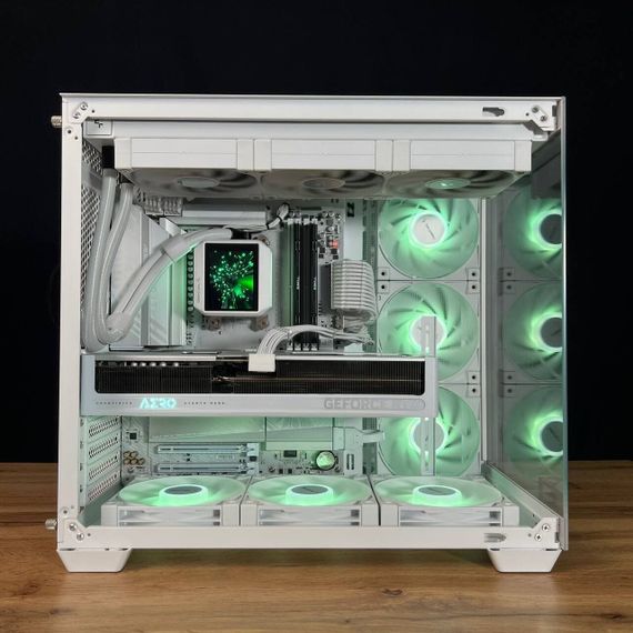 Ігровий ПК DeepCool CG530 WH Tower / AMD Ryzen 7 9700X (8 (16) ядер по 3.8 - 5.5 GHz) / 32 GB DDR5 / 2000 GB SSD M.2 / nVidia GeForce RTX 5070, 12 GB GDDR7, 192-bit / 750W б/в | Зображення 4