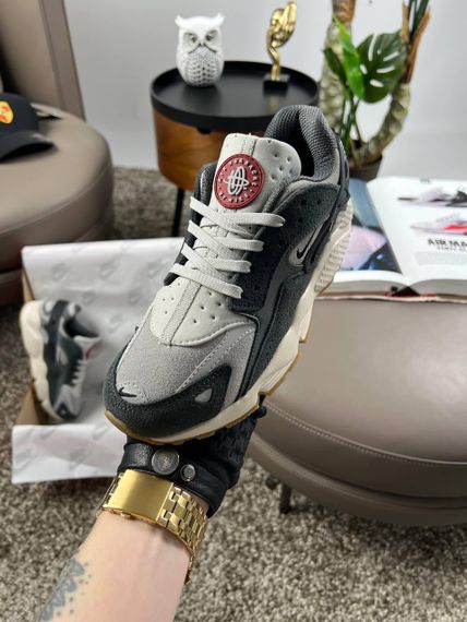 Кросівки Air Huarache Grey Black (шкіра , текстиль) весна / літо / осінь 40 25 | Зображення 4