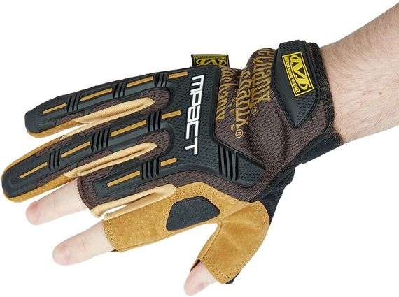 Рукавички Mechanix M-Pact Framer Leather. M. Brown | Зображення 1