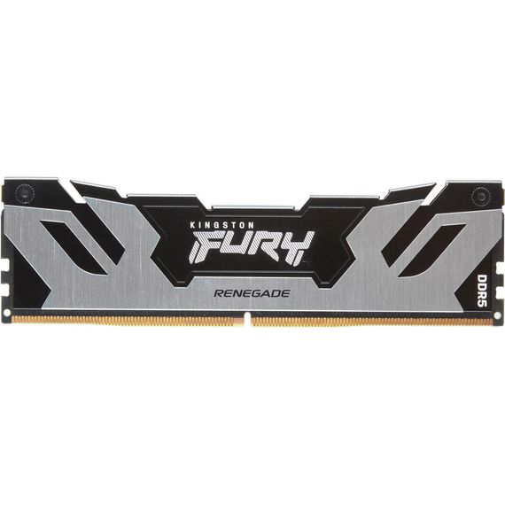 Модуль памяти для компьютера DDR5 48GB (2x24GB) 8000 MHz Renegade Black/Silver Kingston Fury (ex.HyperX) (KF580C38RSK2-48) | Зображення 2