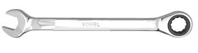 Ключ рожково накидной трещотка М22 Польша VOREL-52660