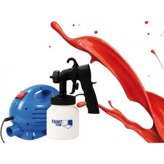 Фарборозпилювач пульверизатор PAINT ZOOM професійний TE-344 розпилювач фарби | Зображення 4
