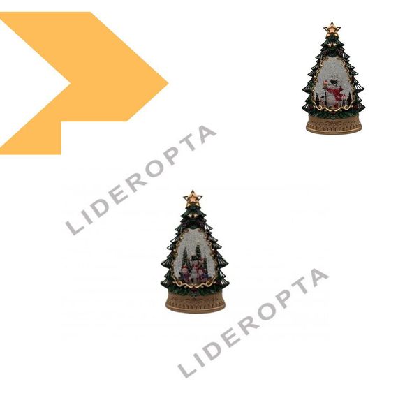 Снігова ялинка Дід мороз з подарунками з автопіддувом, LED та музикою XPRO SH1616 (47612-SH1616_740) | Зображення 7