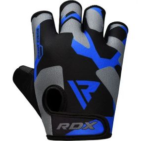 Рукавички для фітнесу RDX F6 Sumblimation Blue XL