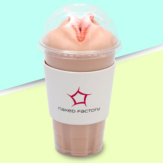 Мастурбатор-вагіна Naked Factory Cup Sleeve V–4, наскрізний | Зображення 7