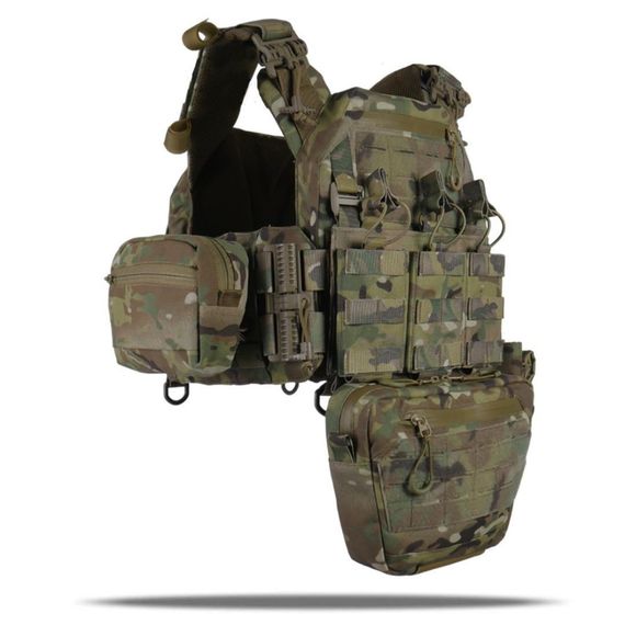 Плитоноска  CEN.2 Cordura1000D NIR мультикам+  4 підсумків | Зображення 3