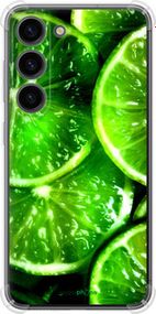Чохол на Samsung Galaxy S23 Зелені часточки лимона "852sp-2907-2448"