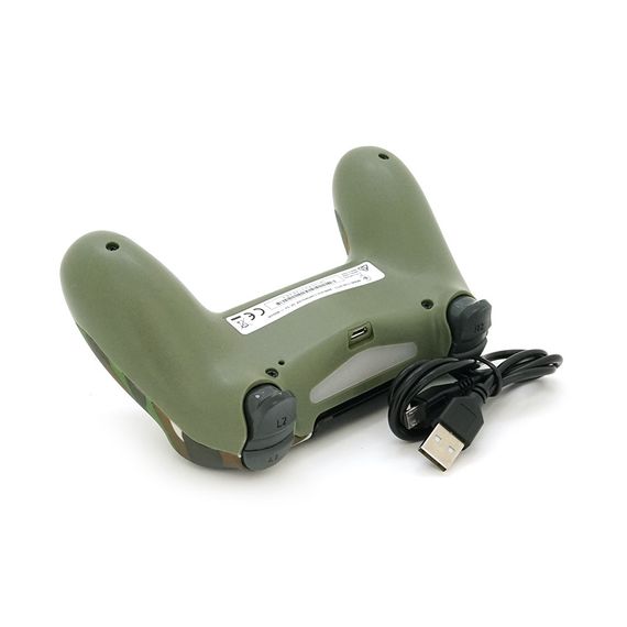 Геймпад Brazzers бездротовий для PS4 Wireless DUALSHOCK 4, роз'єм для навушників, LED light bar, Haki-Green, 3.7V, 600mAh, | Зображення 4