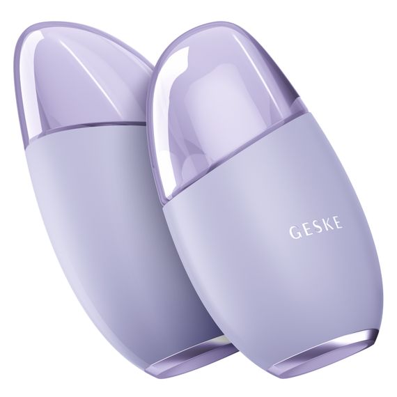 Масажер для обличчя GESKE Cool&Warm Eye and Face Massager 7в1 purple | Зображення 5