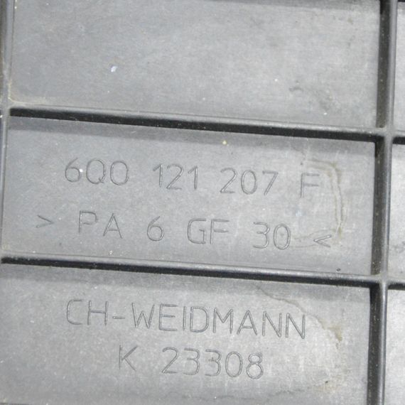 Дифузор вентилятора радіатора Volkswagen Polo 2001-2012 Рамка вентилятора Фольксваген Поло 6Q0121207F | Зображення 2