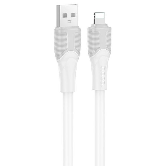 Кабель Hoco X106, Lightning-USB, 2, 4A, довжина 2м, White | Зображення 3