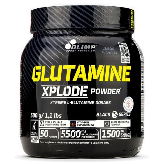 L-глутаміновий комплекс Olimp Glutamine Xplode (лимон) 500 g