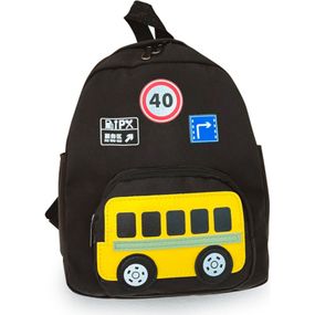 Рюкзак детский Evo-kids Small Bus Black (2418-7 Black Bus)